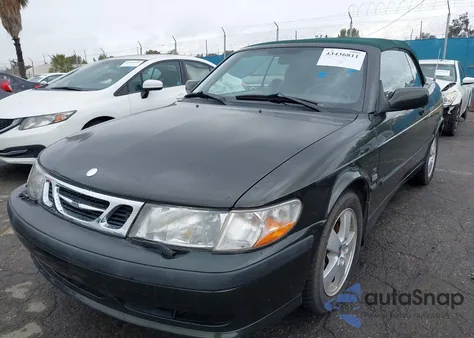 2003 Saab 9-3 Se from USA, damaged, VIN YS3DF78K237000262